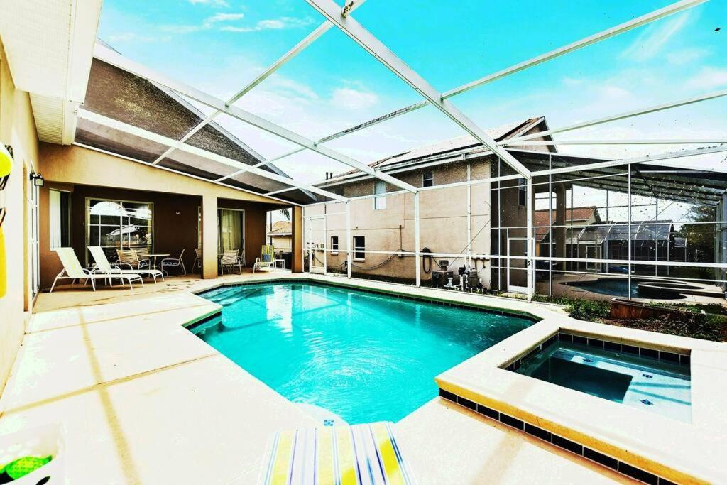 Spacious Disney Themed 5Bed Villa! Private Heated Enclosed Pool/Spa/Bbq! Davenport Dış mekan fotoğraf