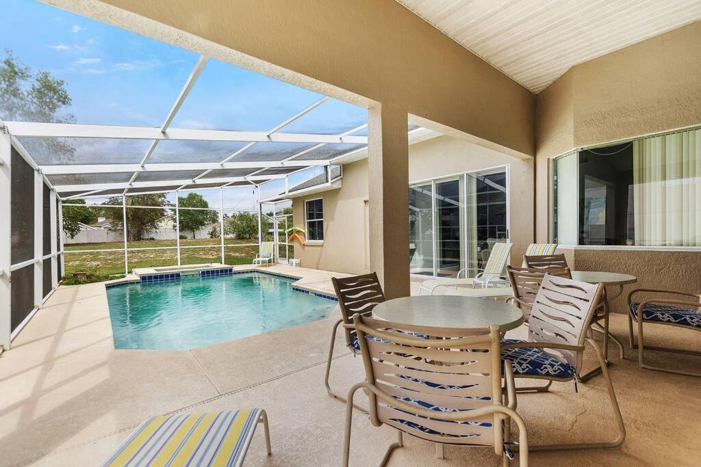 Spacious Disney Themed 5Bed Villa! Private Heated Enclosed Pool/Spa/Bbq! Davenport Dış mekan fotoğraf