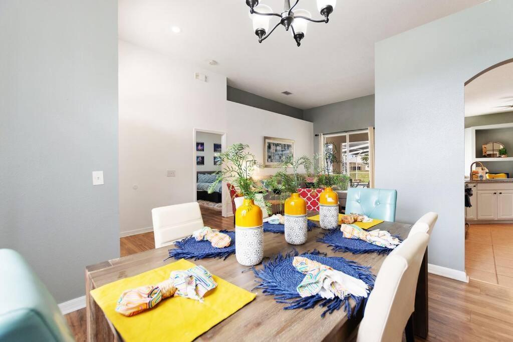 Spacious Disney Themed 5Bed Villa! Private Heated Enclosed Pool/Spa/Bbq! Davenport Dış mekan fotoğraf