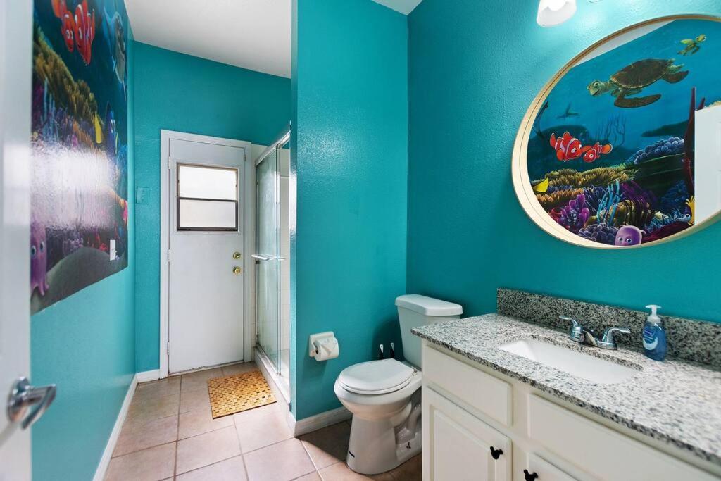 Spacious Disney Themed 5Bed Villa! Private Heated Enclosed Pool/Spa/Bbq! Davenport Dış mekan fotoğraf