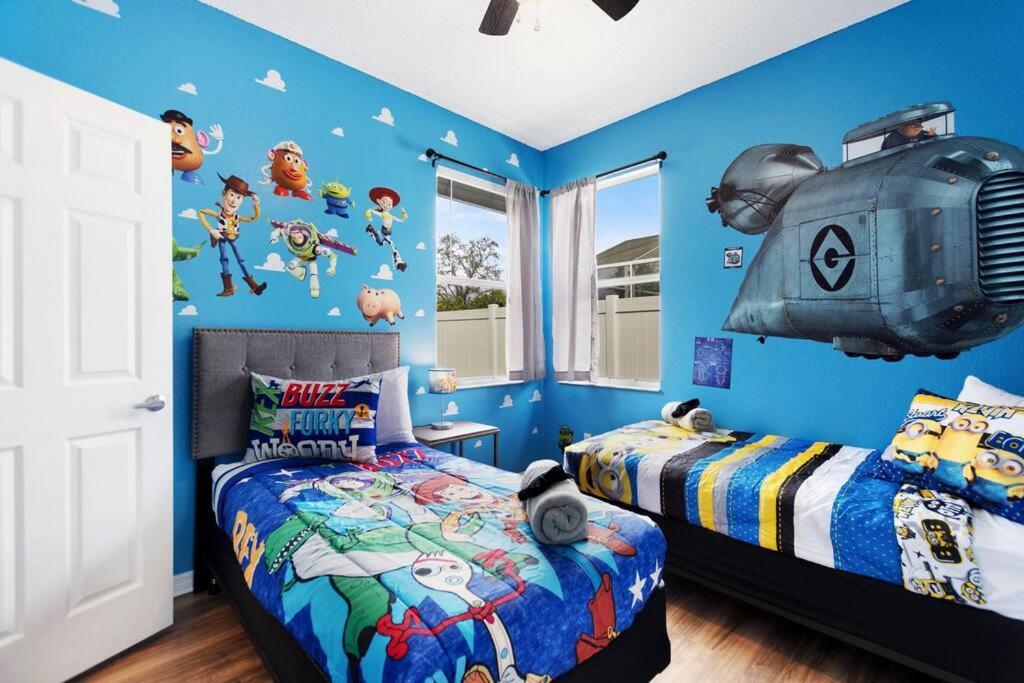 Spacious Disney Themed 5Bed Villa! Private Heated Enclosed Pool/Spa/Bbq! Davenport Dış mekan fotoğraf