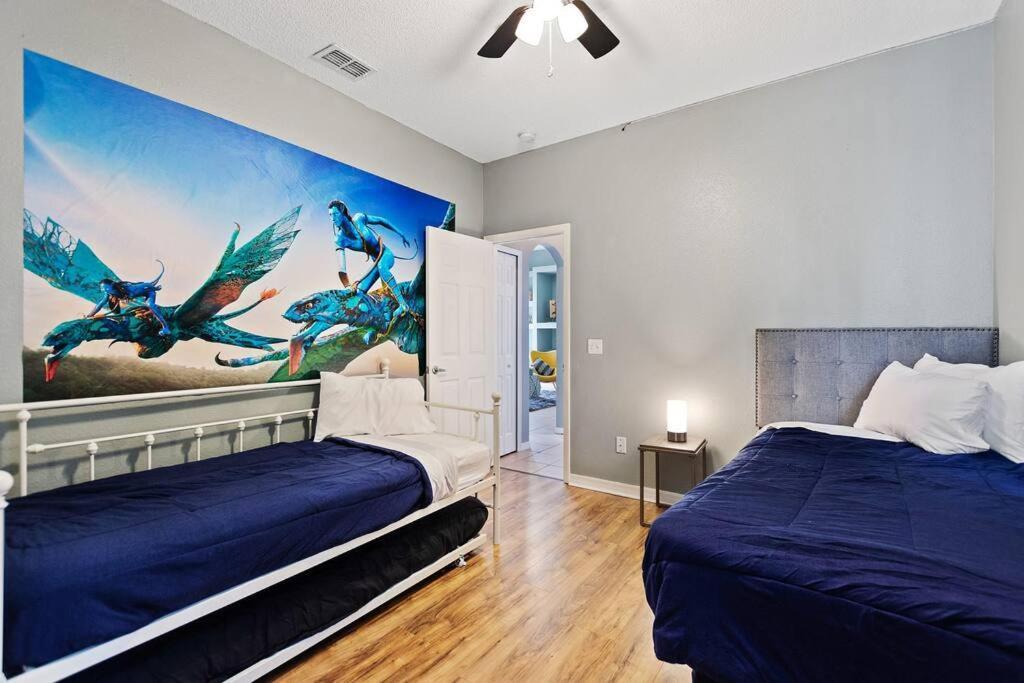 Spacious Disney Themed 5Bed Villa! Private Heated Enclosed Pool/Spa/Bbq! Davenport Dış mekan fotoğraf