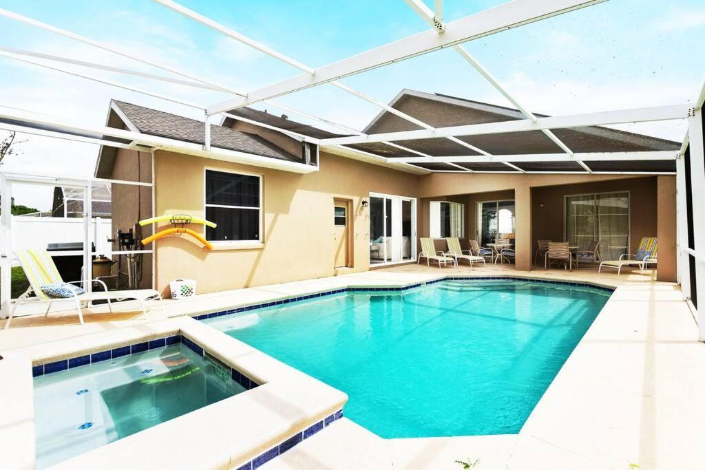 Spacious Disney Themed 5Bed Villa! Private Heated Enclosed Pool/Spa/Bbq! Davenport Dış mekan fotoğraf