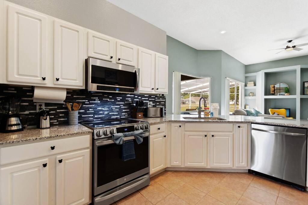 Spacious Disney Themed 5Bed Villa! Private Heated Enclosed Pool/Spa/Bbq! Davenport Dış mekan fotoğraf
