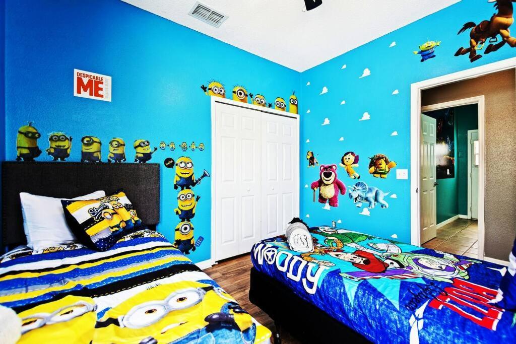 Spacious Disney Themed 5Bed Villa! Private Heated Enclosed Pool/Spa/Bbq! Davenport Dış mekan fotoğraf